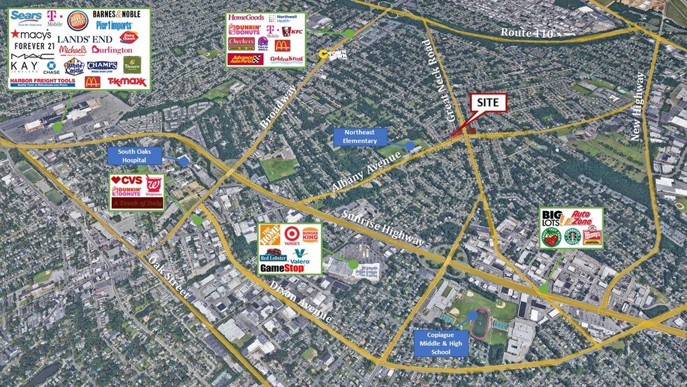 More Photos Of 3395A Great Neck Rd, Amityville Freestanding For Lease