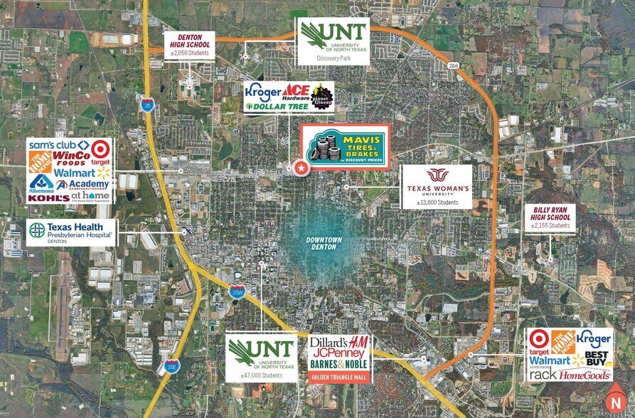 More Photos Of 521 W University Dr, Denton Auto Repair For Sale