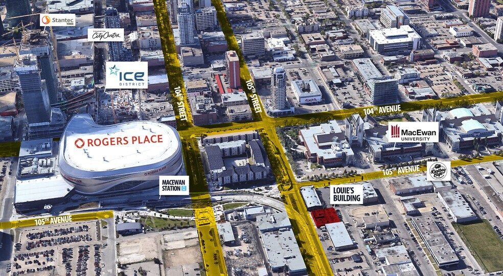 More Photos Of 10510 105 St NW, Edmonton Storefront Retail Office For Sale