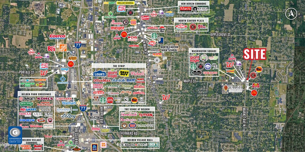 More Photos Of 6434 Market Ave N, Canton Land For Lease