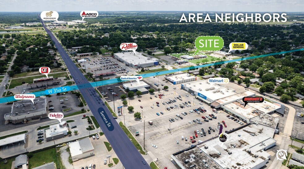 More Photos Of 1309-1415 W 31st St S, Wichita Storefront Retail Office For Sale