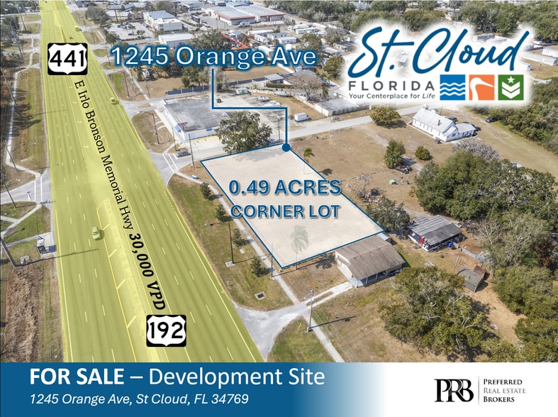 Primary Photo Of 1245 Orange Ave, Saint Cloud Land For Sale