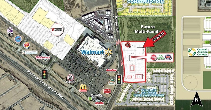 More Photos Of 17542 N Porter Rd, Maricopa Freestanding For Lease