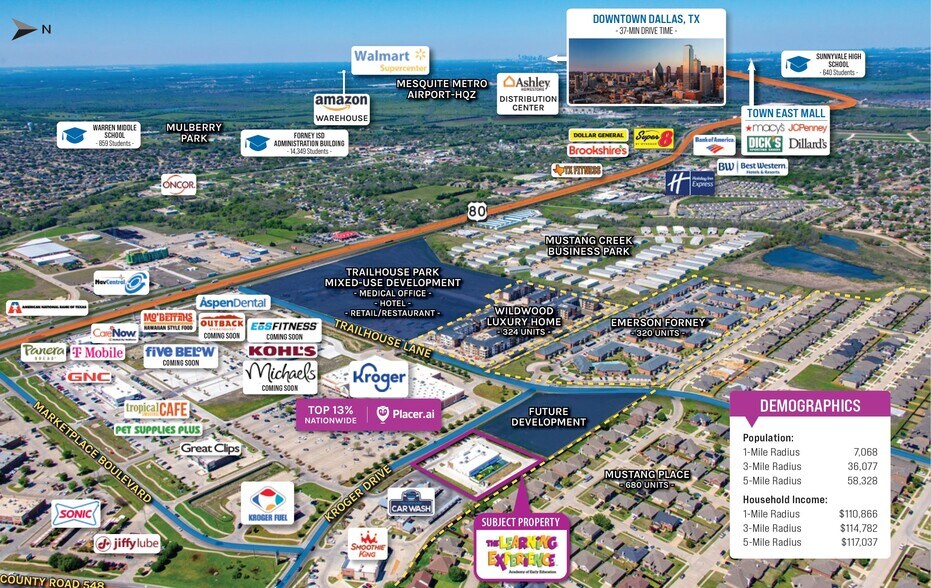 More Photos Of 200 Kroger Drive, Forney Daycare Center For Sale