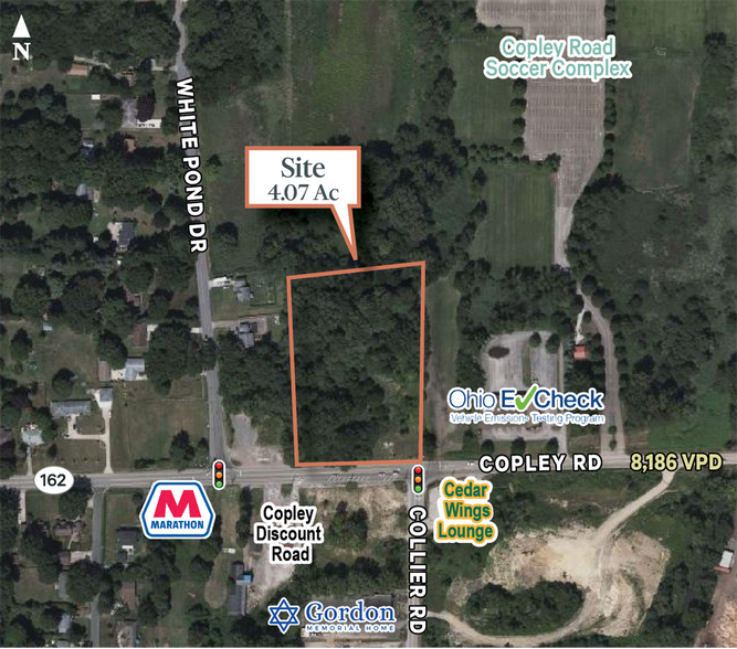 Primary Photo Of 1853 Copley, Akron Land For Sale