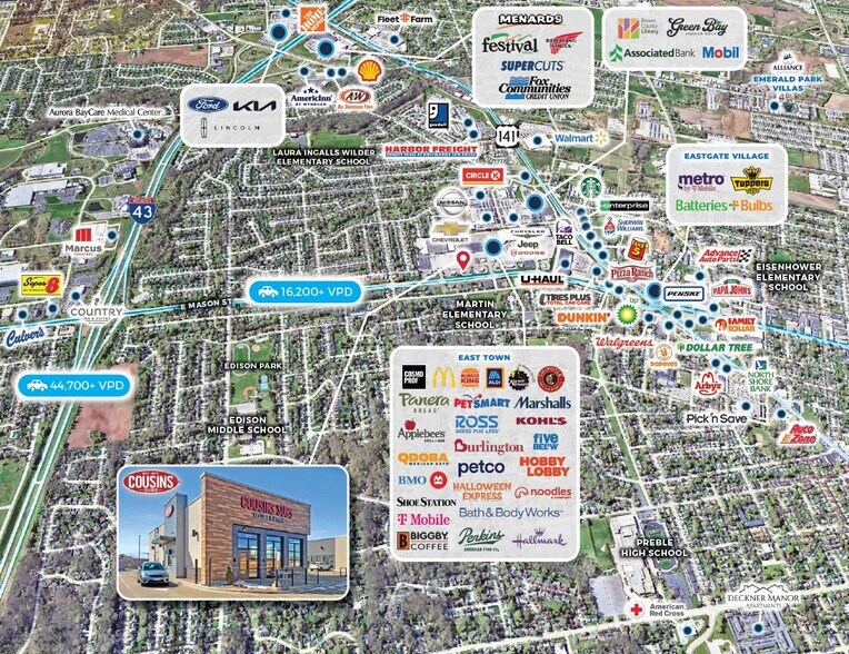 More Photos Of 2410 E Mason St, Green Bay Restaurant For Sale