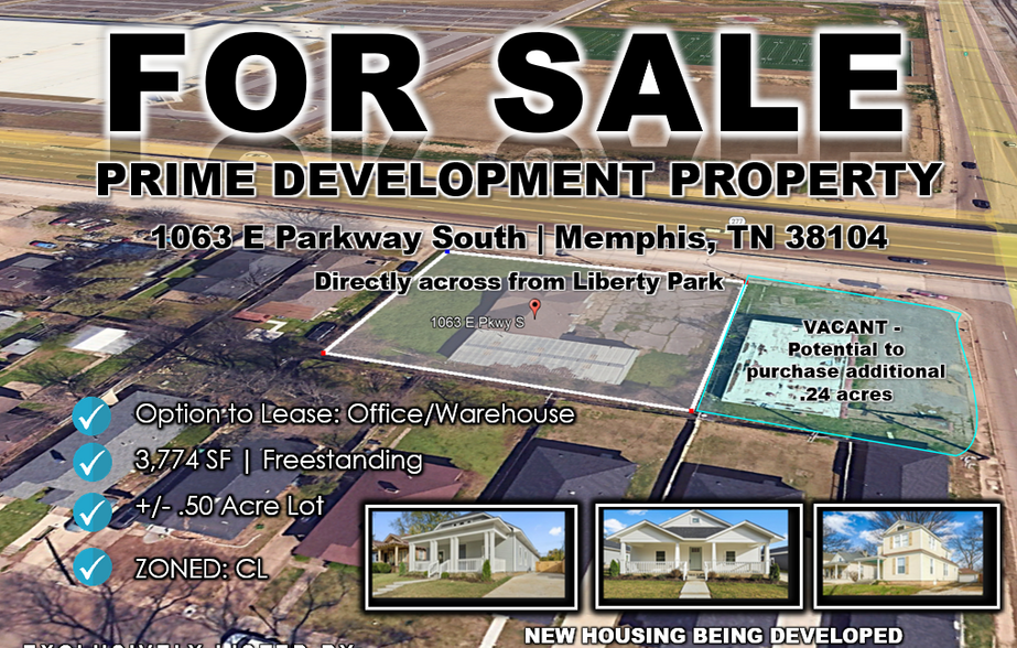 Primary Photo Of 1063 E Parkway South, Memphis Flex For Lease