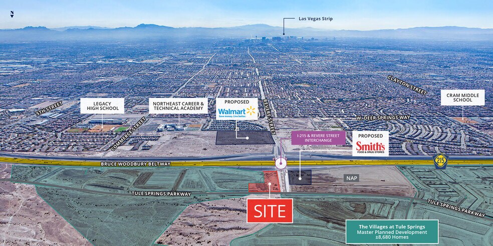 Primary Photo Of 215 Beltway & Revere Street, North Las Vegas Land For Lease
