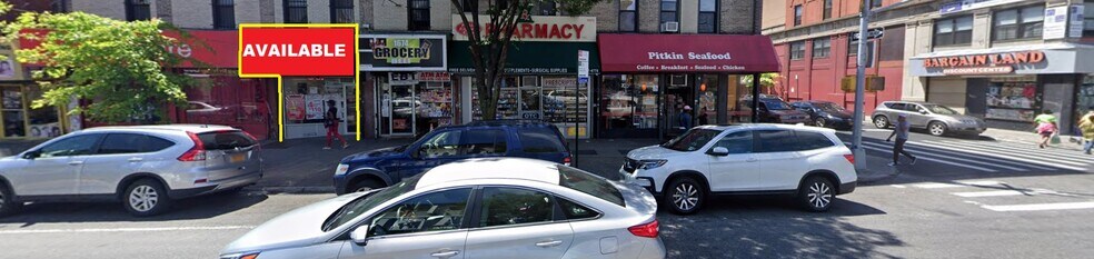 More Photos Of 1672-1676 Pitkin Ave, Brooklyn Storefront Retail Residential For Lease