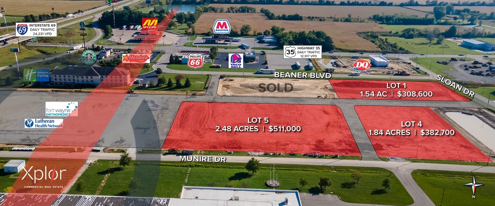 Primary Photo Of State Rd 22 & I-69, Gas City Land For Sale
