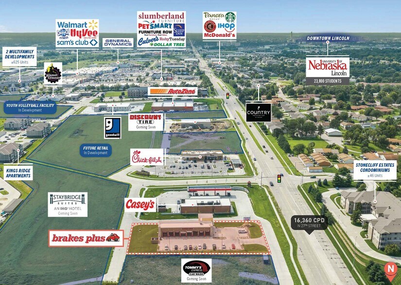 More Photos Of 2725 Crossbridge Rd, Lincoln Auto Repair For Sale