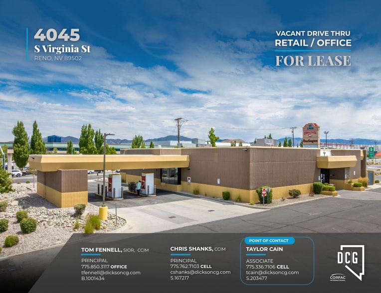 Primary Photo Of 4045 S Virginia St, Reno Freestanding For Lease