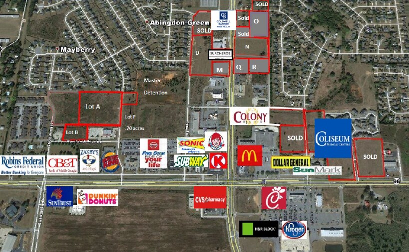 More Photos Of 1278 Houston Lake Rd, Warner Robins Land For Sale