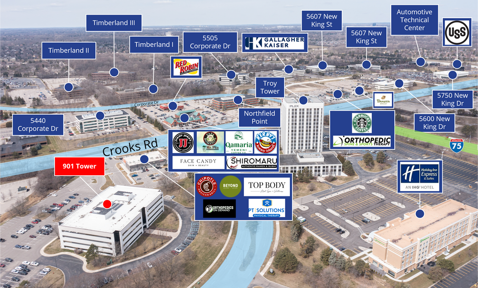 More Photos Of 901 Tower Dr, Troy Coworking Space