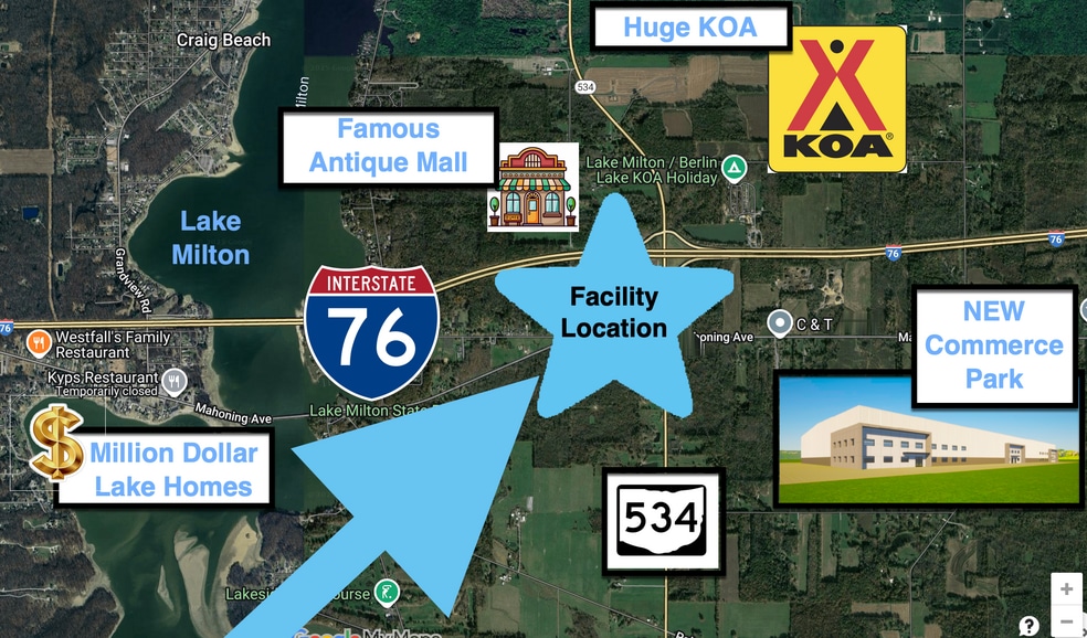 More Photos Of 147 N Pricetown Rd, Diamond Self Storage For Sale