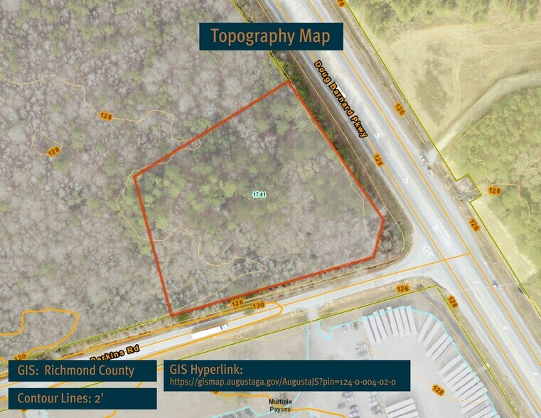 More Photos Of 1741 Doug Barnard Pky, Augusta Land For Sale