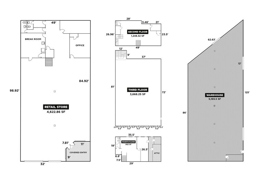 More Photos Of 1008 W Main St, Durham Storefront Retail Office For Lease