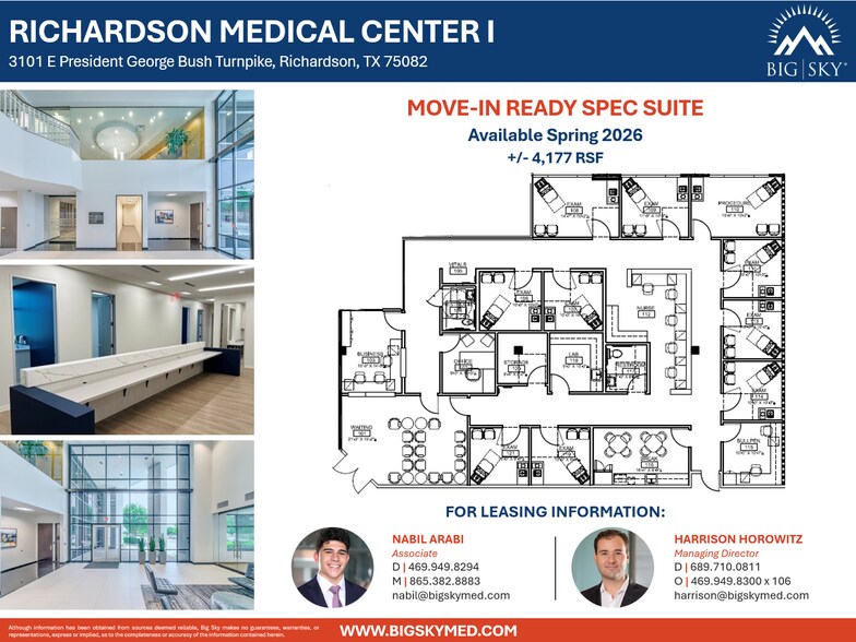 More Photos Of 3101 E President George Bush Hwy, Richardson Office For Lease