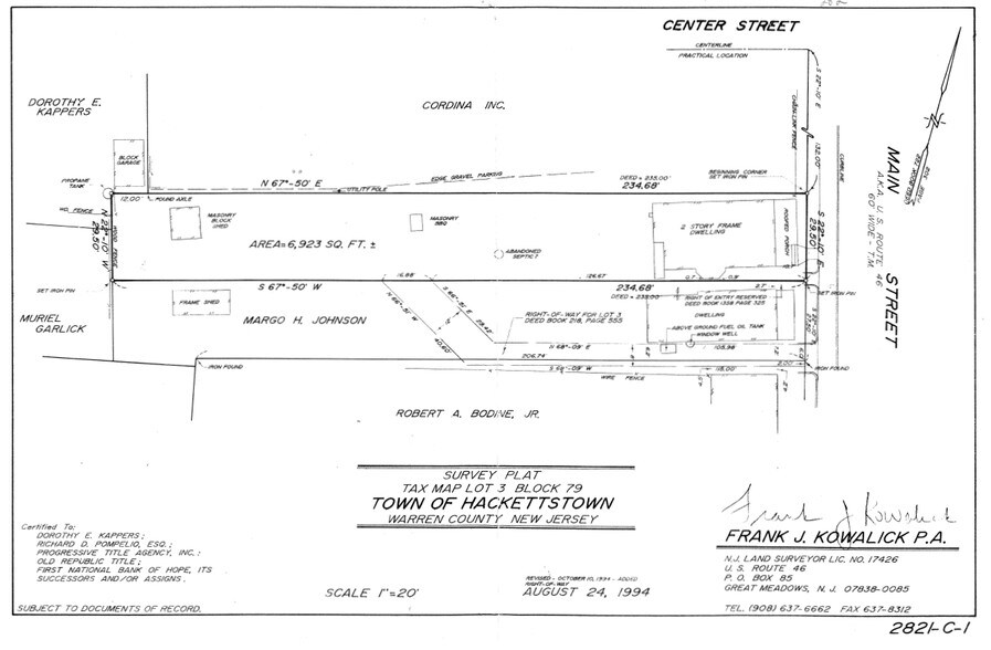 More Photos Of 276-278 Main St, Hackettstown Storefront Retail Office For Lease