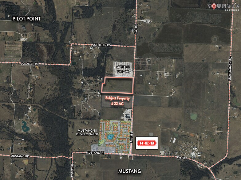 Primary Photo Of 9431 FM1385, Pilot Point Land For Sale