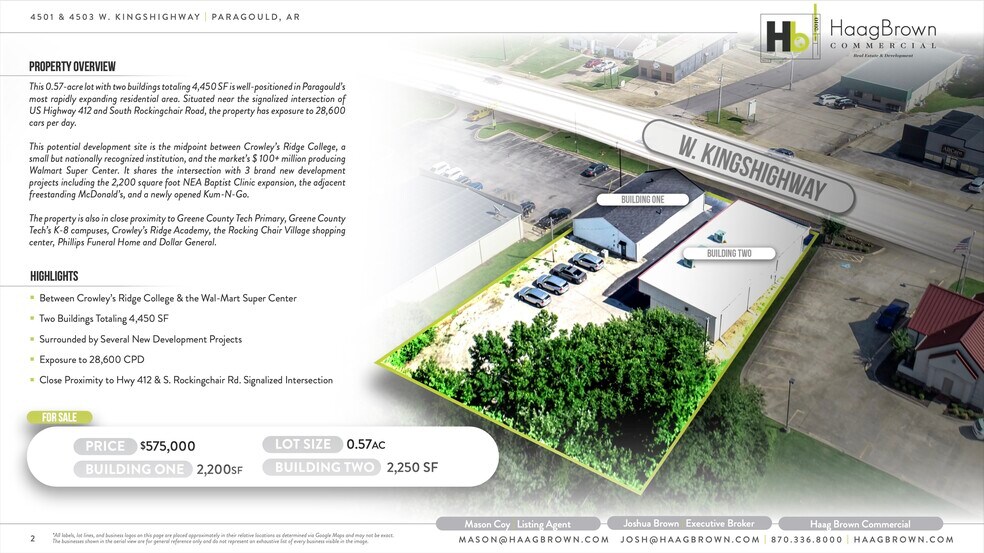 More Photos Of 4503 W Kingshighway, Paragould Office For Sale