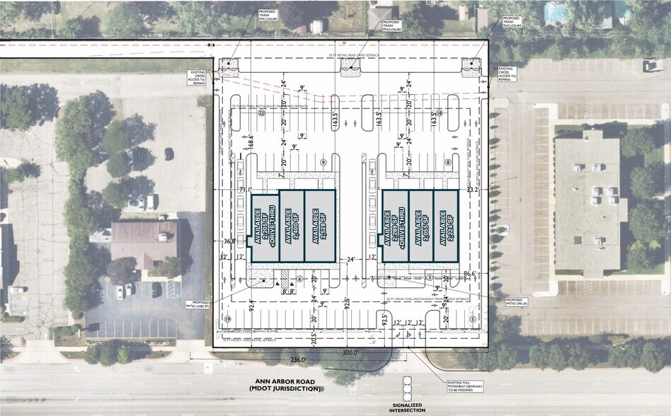 More Photos Of 40720 Ann Arbor Rd E, Plymouth Freestanding For Lease