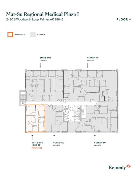 More Photos Of 2490 S Woodworth Loop, Palmer Medical For Lease