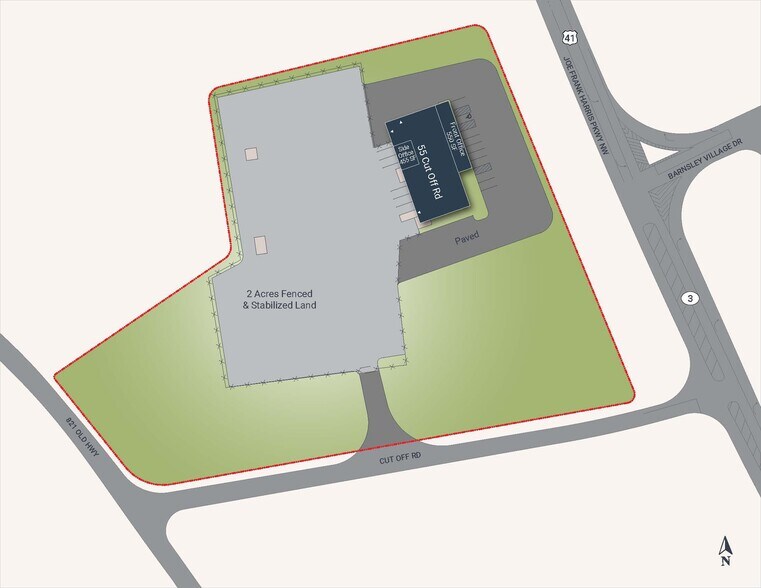 More Photos Of 55 Cut Off Rd, Adairsville Service For Lease