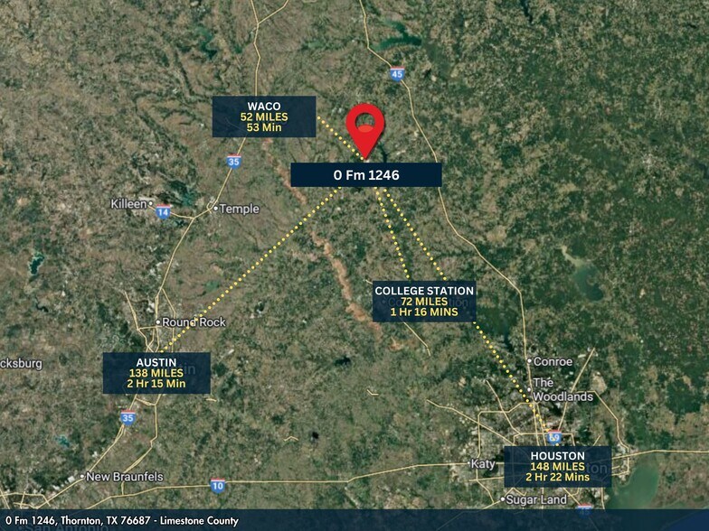 More Photos Of 0 Farm to Market 1246, Thornton Land For Sale