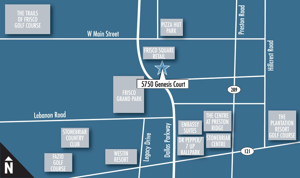 More Photos Of 5750 Genesis Ct, Frisco Office For Lease