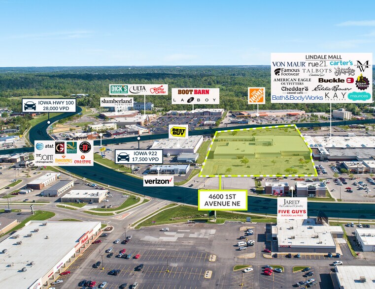 More Photos Of 4600 1st Ave NE, Cedar Rapids Freestanding For Lease