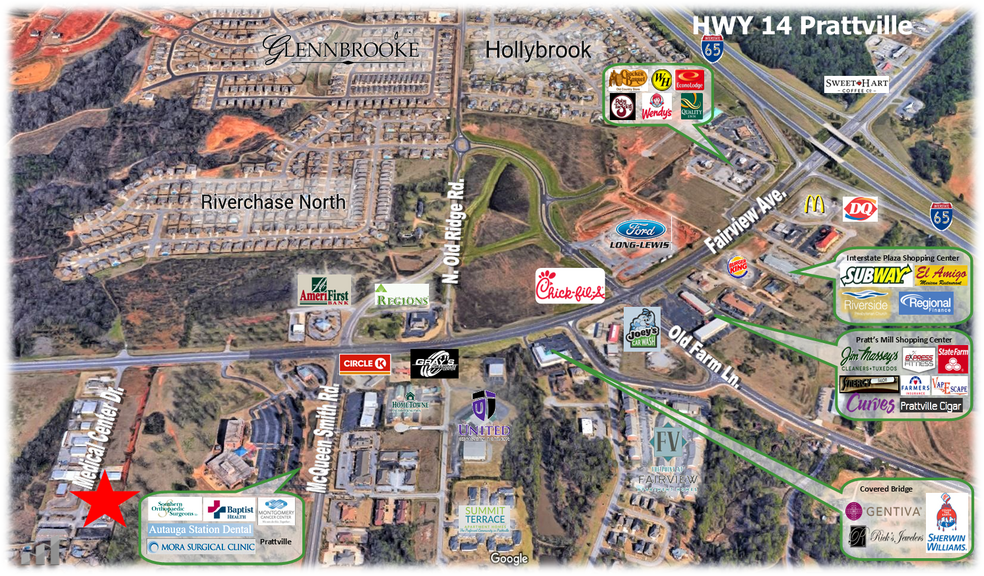 More Photos Of 198-210 Medical Center Dr, Prattville Medical For Sale