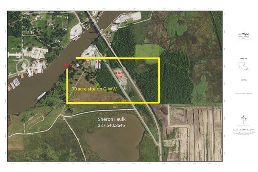 More Photos Of 7939 Intracoastal Park Rd, Sulphur Industrial For Lease