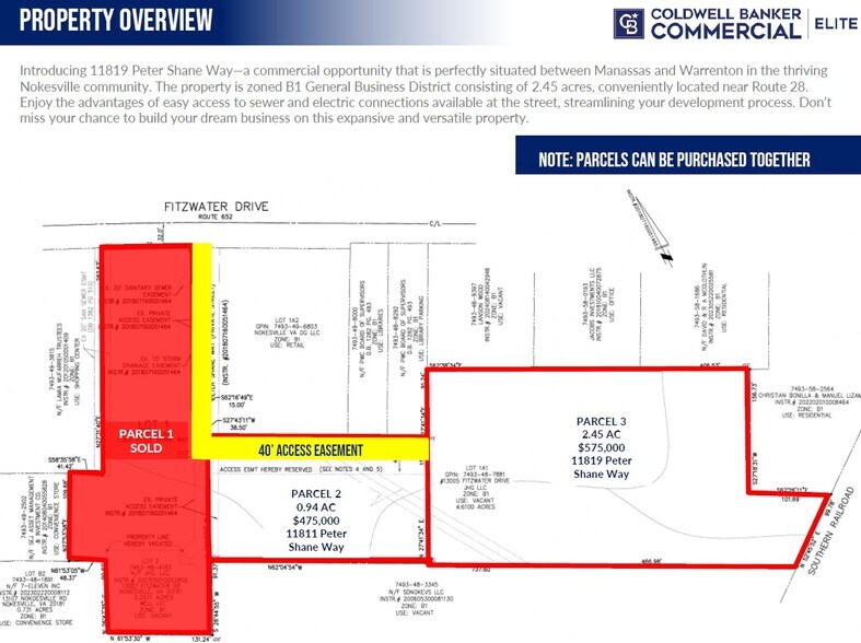 More Photos Of 11819 Peter Shane Wy, Nokesville Land For Sale