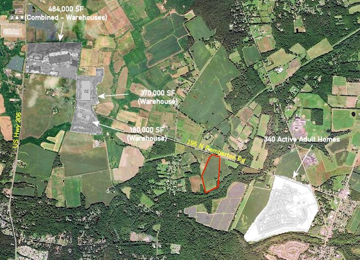 More Photos Of 195 N Pemberton Road, Pemberton Township Land For Sale