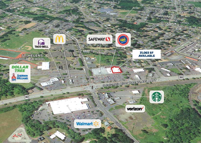 More Photos Of 785-791 S Columbia River Hwy, Saint Helens General Retail For Lease