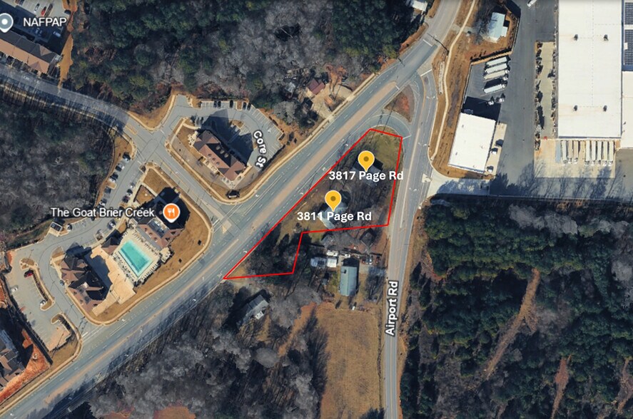 More Photos Of 3811 & 3817 Page Rd, Morrisville Land For Sale