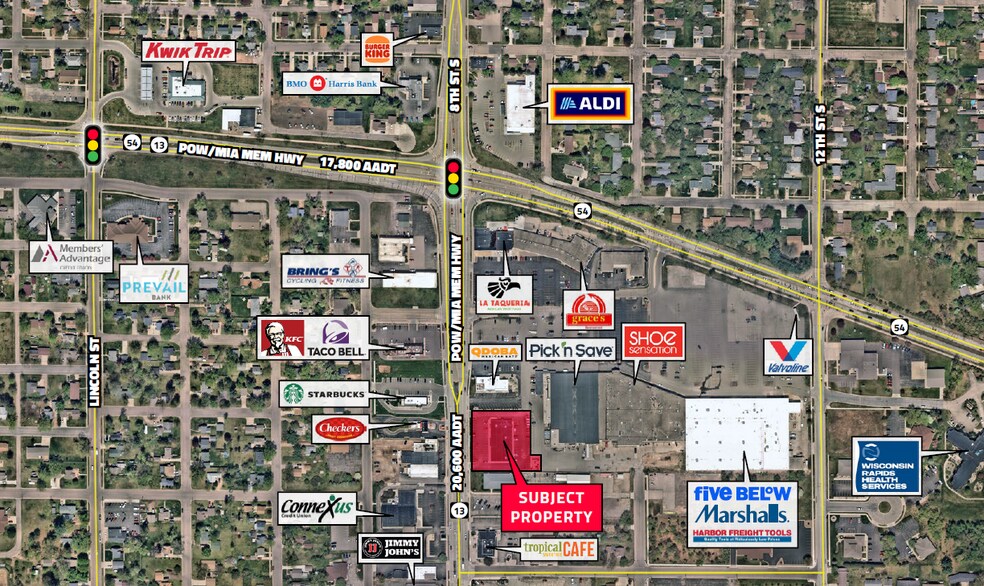 More Photos Of 1841-1847 8th St, Wisconsin Rapids Freestanding For Sale