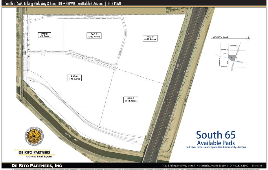 More Photos Of South of SWC Talking Stick Way & 101 loop, Scottsdale Land For Lease