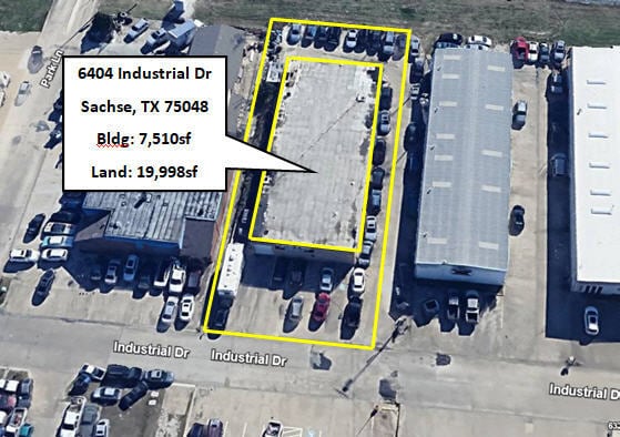 More Photos Of 6404 Industrial Dr, Sachse Warehouse For Sale