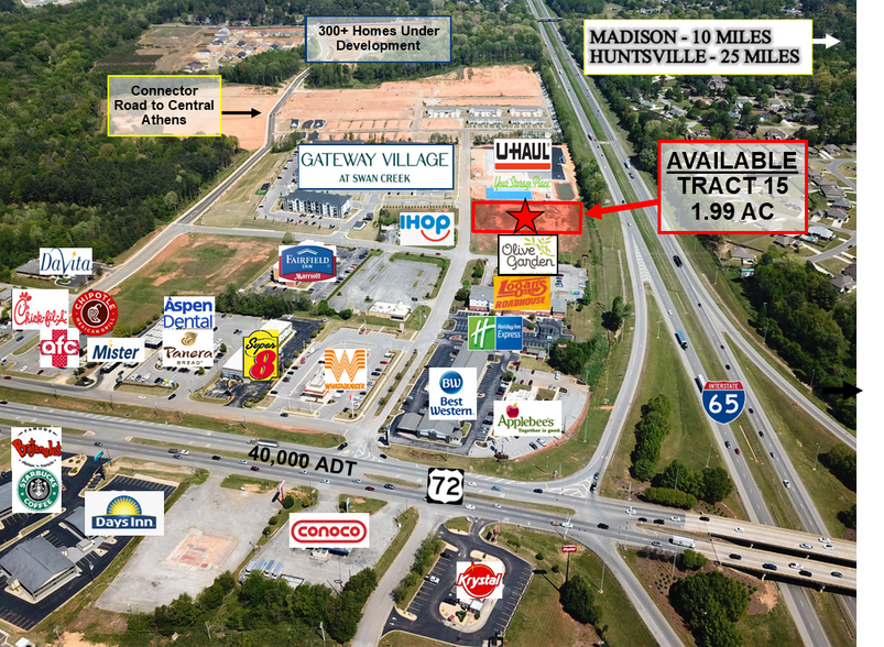 Primary Photo Of 16298 Athens-Limestone Blvd, Athens Land For Sale