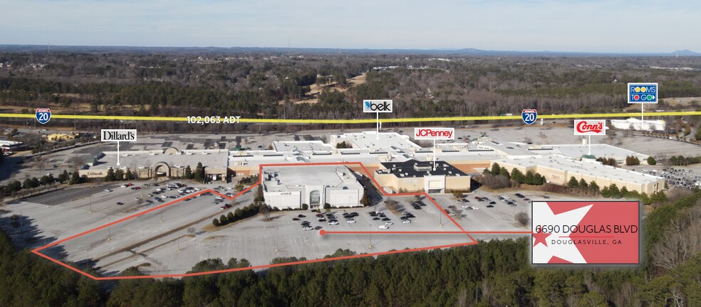 More Photos Of 6690 Douglas Blvd, Douglasville Department Store For Sale