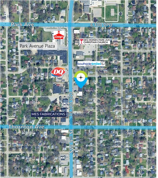 More Photos Of 3409 SW 9th St, Des Moines General Retail For Sale