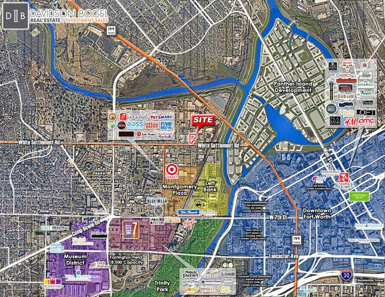 More Photos Of 2500 & 2444 White Settlement Rd, Fort Worth Land For Sale