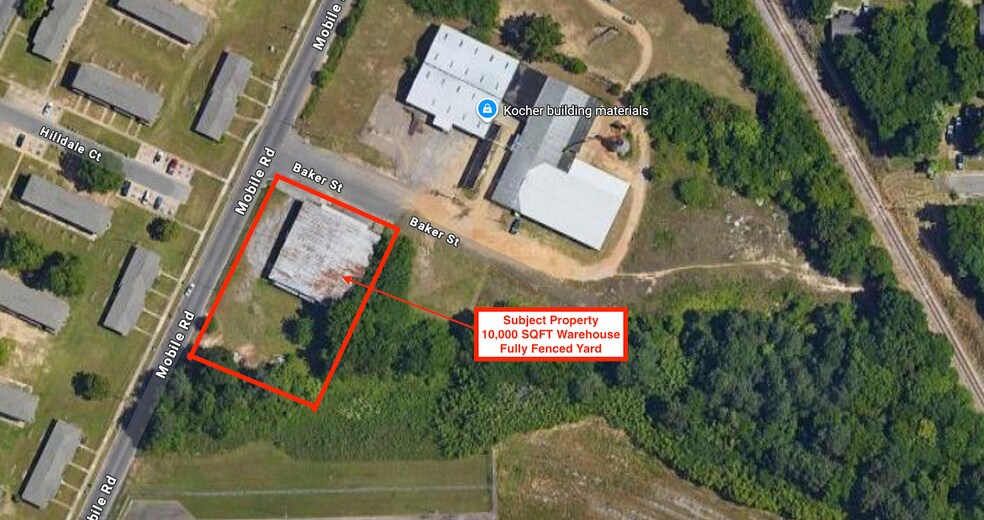 More Photos Of 1953 Mobile Rd, Montgomery Warehouse For Sale