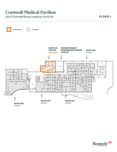 More Photos Of 224D Cornwall St NW, Leesburg Medical For Lease