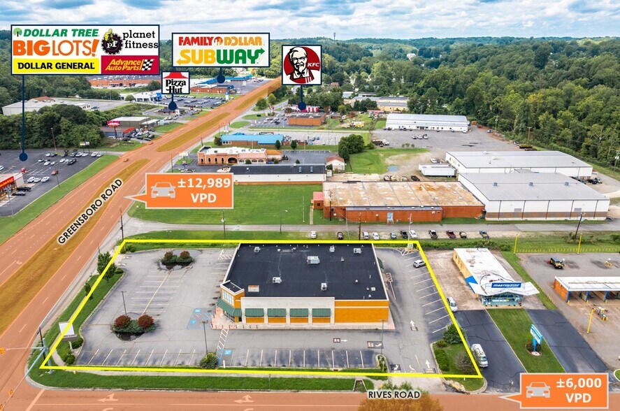 More Photos Of 2707 Greensboro Rd, Martinsville Drugstore For Lease