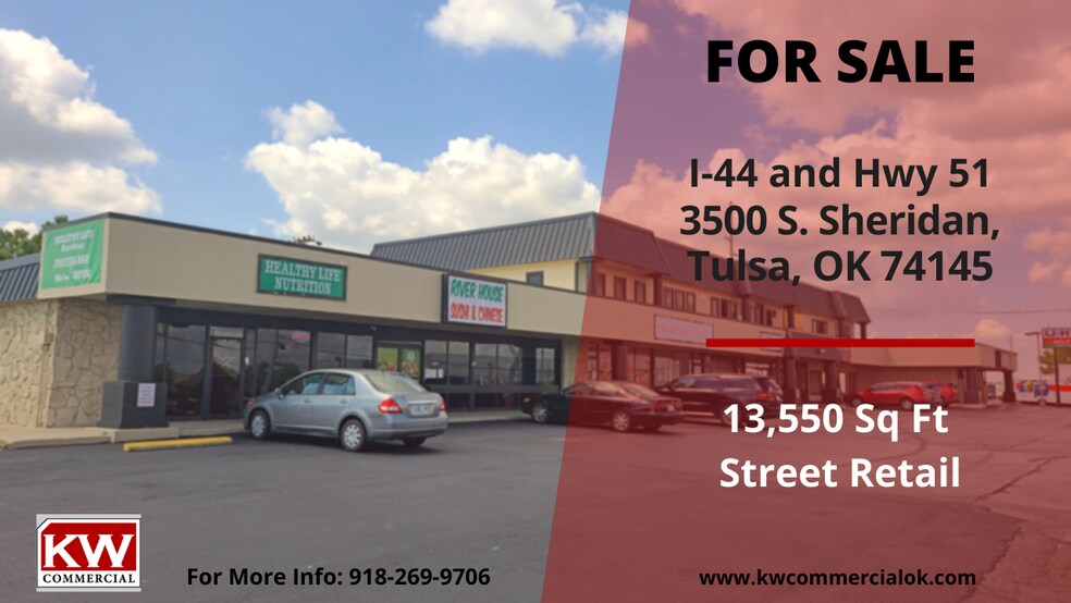 Primary Photo Of 3508-3532 S Sheridan Rd, Tulsa General Retail For Sale