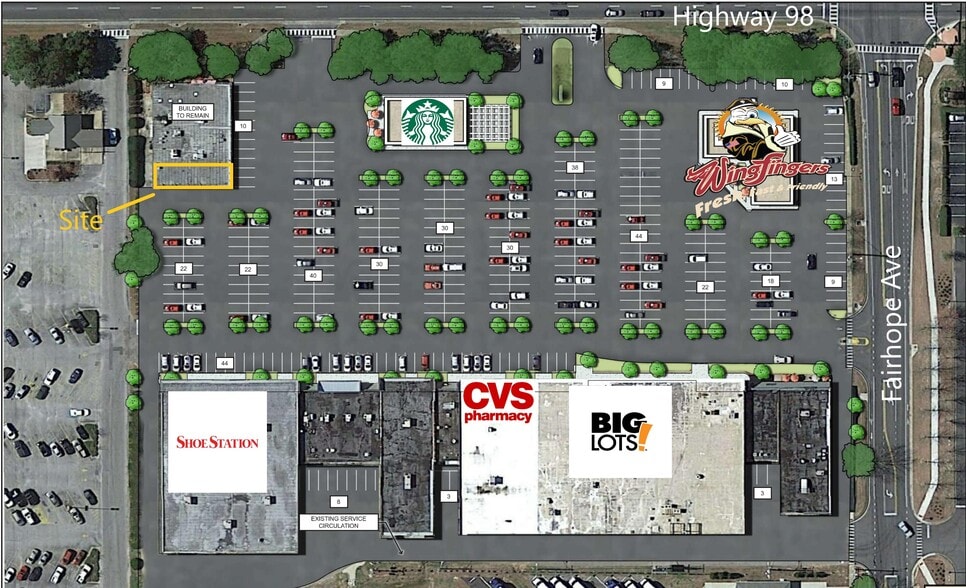 More Photos Of 100-350 Eastern Shore Shopping Ctr, Fairhope Unknown For Lease