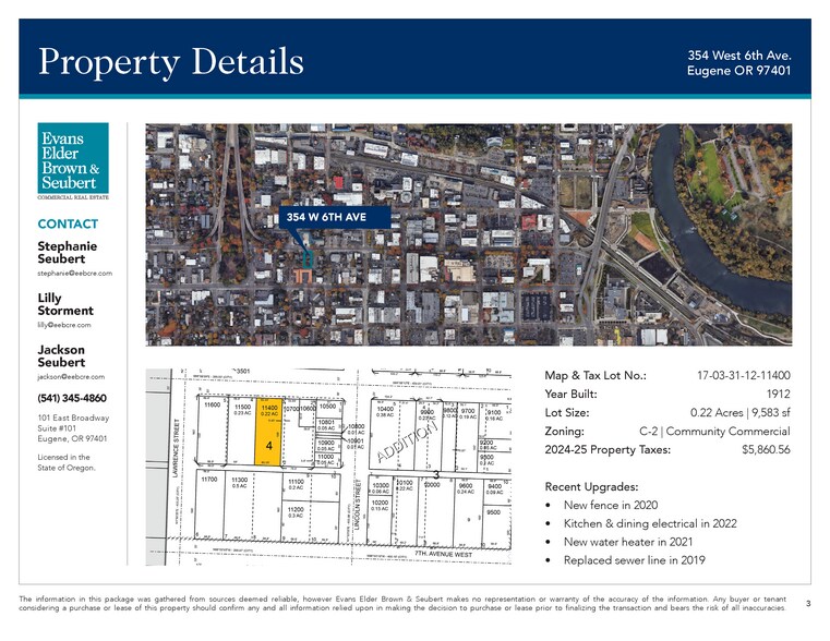 More Photos Of 354 W 6th Ave, Eugene Storefront Retail Office For Sale